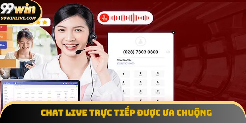 Hình thức Chat Live ngày càng được ưa chuộng